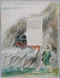 Die tödlichen Schwestern, Entwurf 70 aus Die Gedichte von Thomas Gray, 1797-98